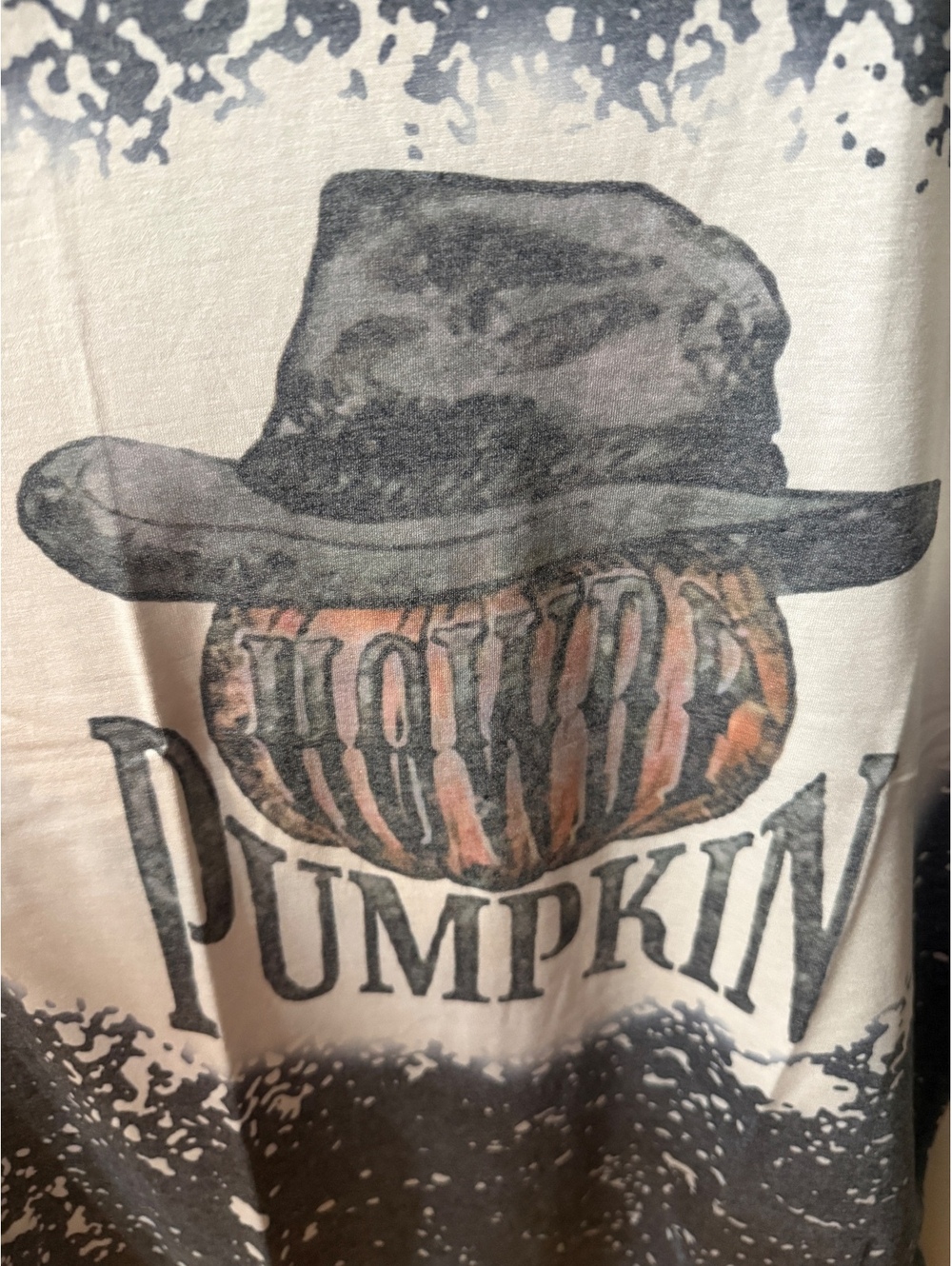 Howdy Pumpkin T-shirt, Size Small